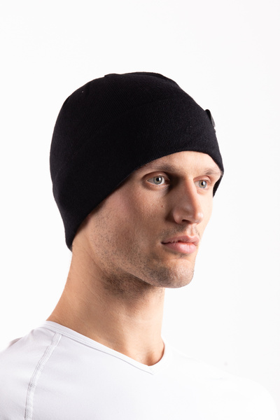 OIL COMPANY Windproof Unisex Beanie with Fleece Layer That Completely Wraps the Head and Protects the Ears with Moisture Absorbing Features