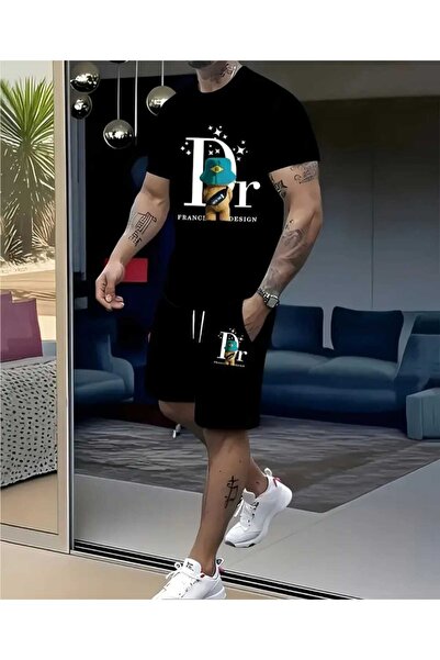 ORVIO Group تي شيرت وشورت فاخران للرجال.