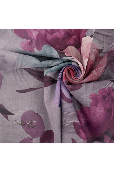 PİRAMİT Φουλάρι με φυσικό σχέδιο