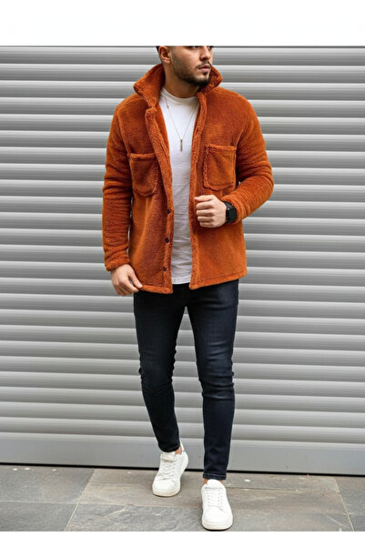 İnsane Minds Унісекс, стандартний крій, кишені, ґудзики, товста плюшева куртка