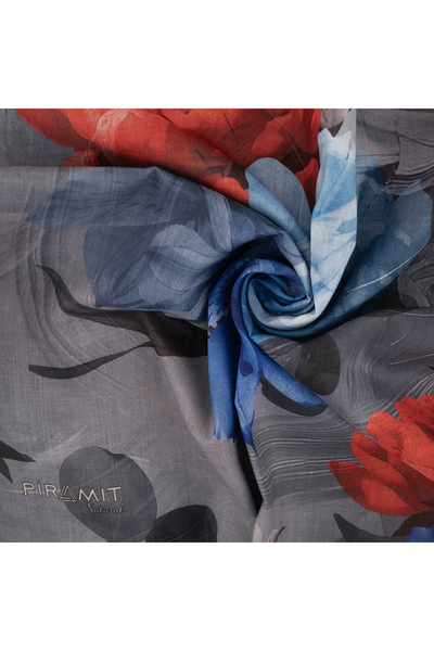 PİRAMİT Φουλάρι με φυσικό σχέδιο