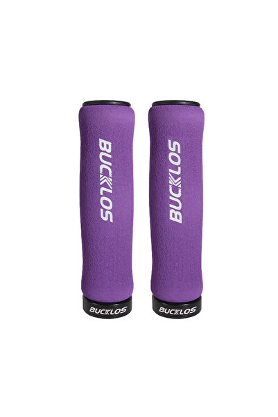 BUCKLOS Choice SPONGE-PURPLE MTB Grips Sponge Bike Handlebar Cover Soft Shock...