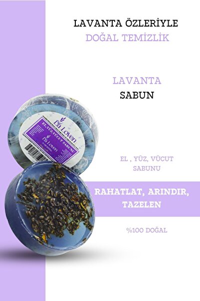 LaLoven Lavanta Sabunu - 150gr - Lavanta Kurusu İçerikli