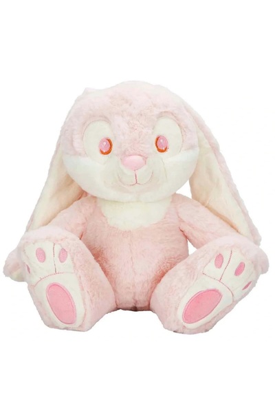 BYCEGU 47453 UZUN KULAKLI 37 CM PELÜŞ UYKU TAVŞANI PEMBE VE BEYAZ ÜRÜN BİR AD...