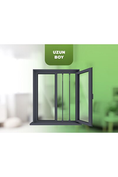 Erol Uzun Pencereler İçin Pratik Korkuluk - 130 Cm İle 160 Cm Arasında Uzayıp...