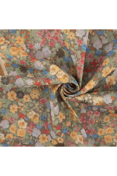 PİRAMİT Φουλάρι με φυσικό σχέδιο