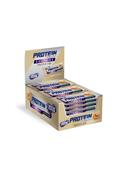 Muscle Station Musclestation Supreme Karamel-Vanilya Crunchy 24'lü Kutu
