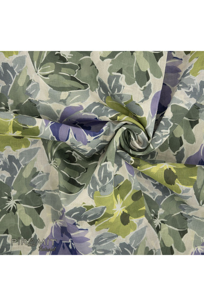 PİRAMİT Φουλάρι με φυσικό σχέδιο