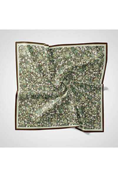 PİRAMİT Naturel Desenli Eşarp