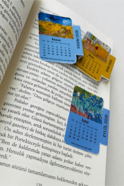 tinystoriestr 2026 Van Gogh Sticker Takvim