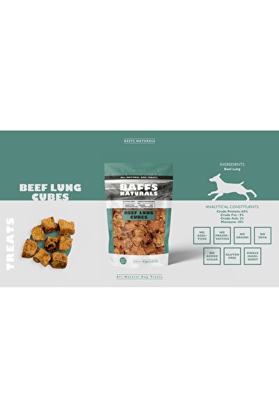 Baffs Naturals Dana Küp Ciğer %100 Doğal Köpek Ödül Maması 100 gr