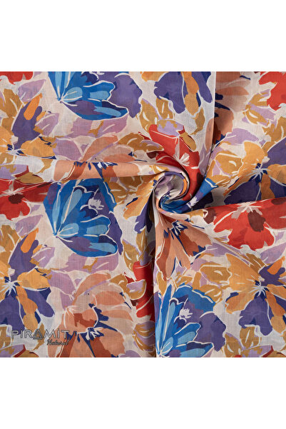 PİRAMİT Φουλάρι με φυσικό σχέδιο