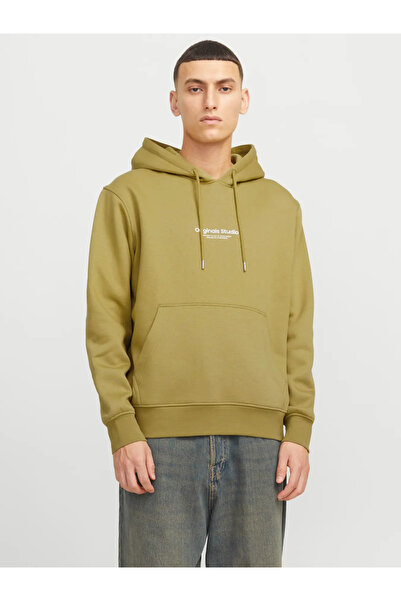 Jack & Jones Jack&Jones 12241687 JORVESTERBRO SWEAT Erkek Sweatshirt Sarı