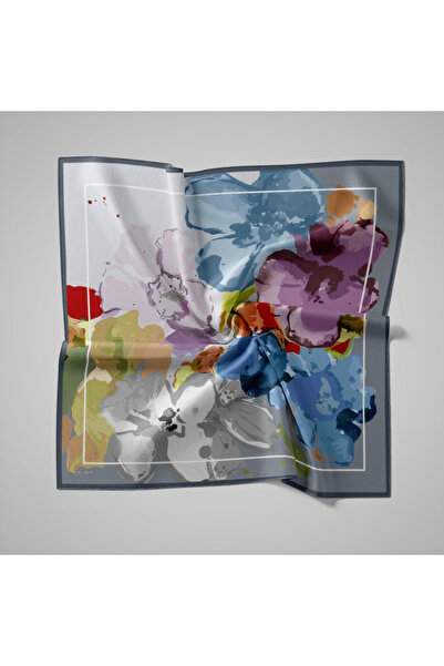 PİRAMİT Natural Patterned Scarf