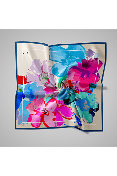 PİRAMİT Φουλάρι με φυσικό σχέδιο