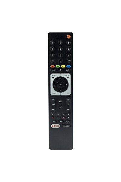 Beko Arçelik- Netflix-pıp Tuşlu Lcd Led Tv Kumandası