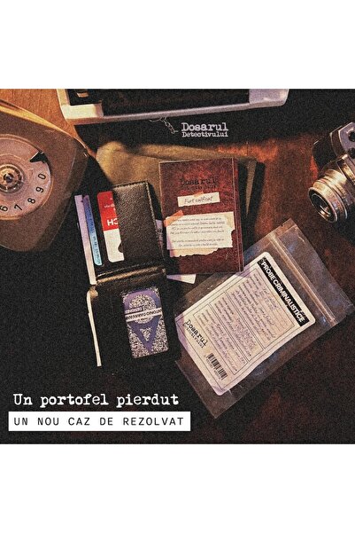 OEM Board game, Detective's File, Grand Theft, Romanian