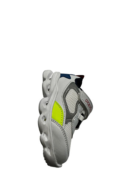 pepino By23-1253 Boy's Walking Shoes - White Navy Blue Saks