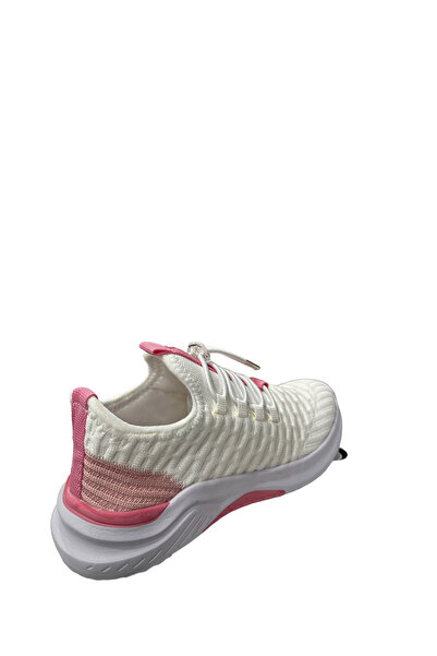 pepino Fy23-1419 Krem Pudra Kız Çocuk Spor Ayakkabısı Beyaz Pembe