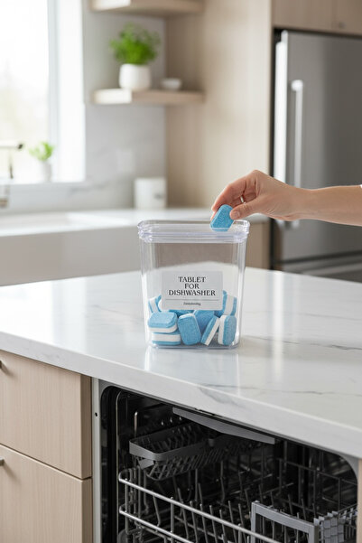 zezedesing Dishwasher Tablet Jar Mica 2200 ml