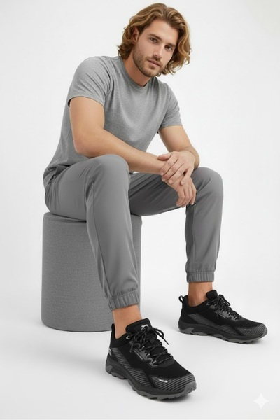 Slazenger Premium Series İthl Outdoor Erkek Su Geçirmez Ayakkabı Bot Siyah