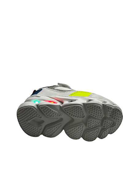 pepino By23-1253 Boy's Walking Shoes - White Navy Blue Saks