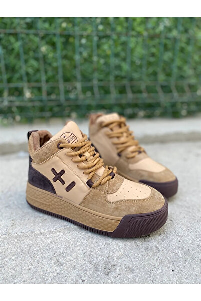 Guja 23K359-7 Kadın Sneakers Günlük Giyim Camel