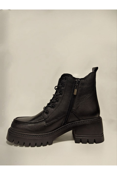 venüs ayakkabı Venüs 2353302K Kadın Deri Bot Siyah