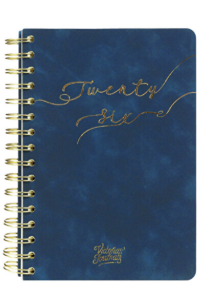 Victoria's Journals Motion 2026 Daily Agenda A5 (14X21Cm) Flexible Cover Ivory 80Gr.