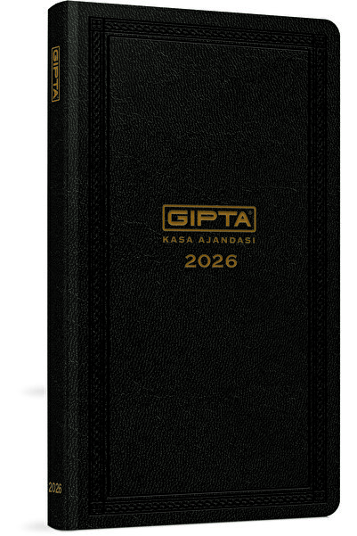 Gıpta 2026 Календар за търговски касов апарат 17x33