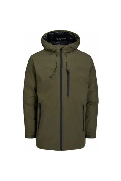 Jack & Jones Jack&Jones 12243225 JCOPAYNE Erkek PARKA Haki yeşil