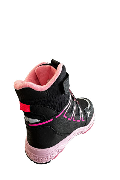 pepino Fk-1361 Trekking Girls' Boots - Μαύρο Ροζ