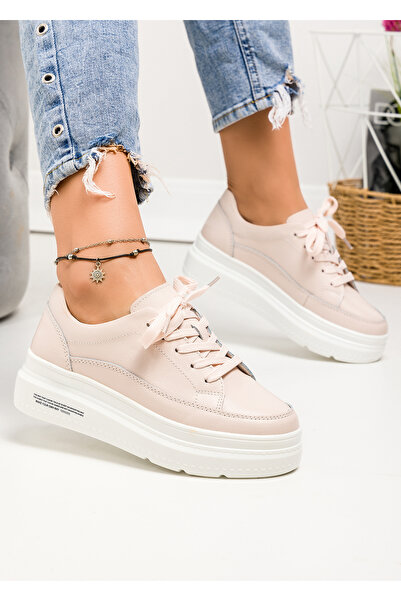 starlike Casual shoes natural leather pink AW105