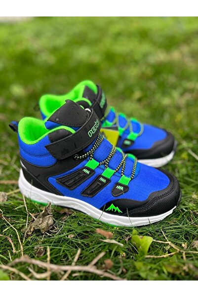 pepino 1358 Модель Сині дитячі черевики - Філе тканина