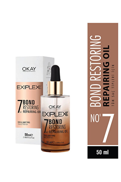 EXIPLEX Nº7 BOND RESTORING REPAIRING OIL 50ml (Bağ Onarıcı Saç Bakım Yağı)