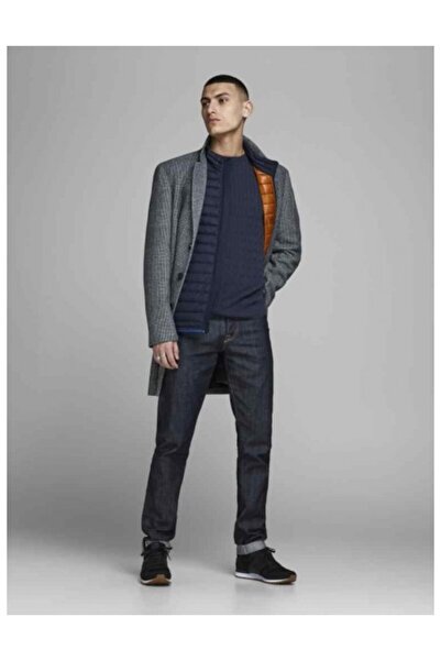 Jack & Jones Jack&Jones Jprrichard Knit Crew 12155363 Men's Sweater Navy Blue