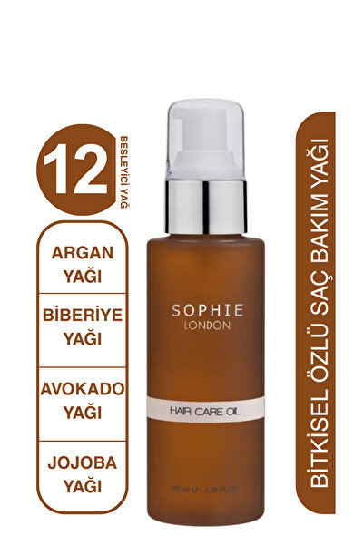 Sophie Cosmetics London Biberiye Yağı Içeren Saç Bakım Yağı 100 ml – Dökülme ...