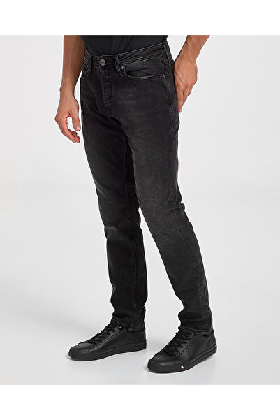 Jack & Jones Jack&Jones 12120370 - Ανδρικό τζιν με λεπτή εφαρμογή, μαύρο τζιν
