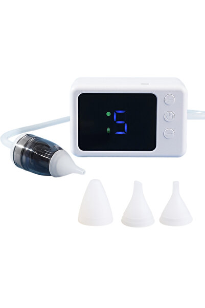 AdriMar Aspirator Nazal Electric pentru Sugari, 5 Trepte de Putere, Aparat pe...