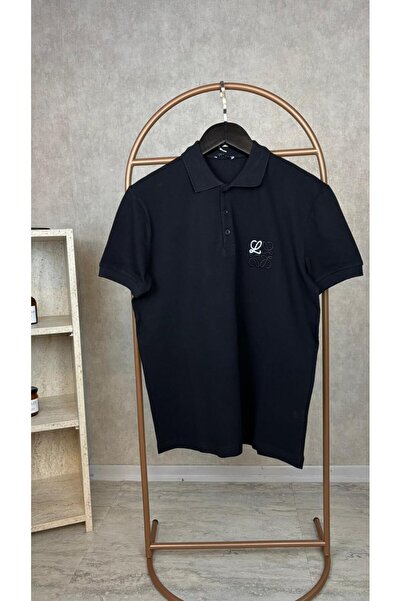 JESSE STORY Men's Polo Neck Special Embroidery Design Tshirt