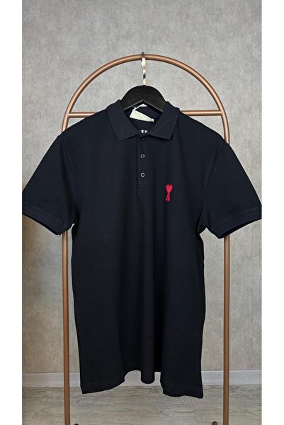 JESSE STORY Men's Polo Neck Special Embroidery Design Tshirt