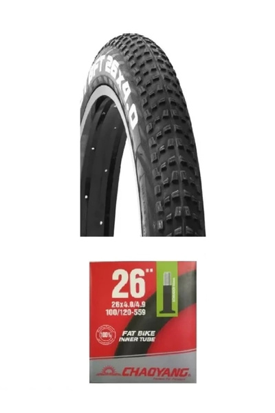 CST 26 Jant 26x4.00 C1752 Bisiklet Dış Lastiği Kum Tipi + Chaoyang İç Lastik ...