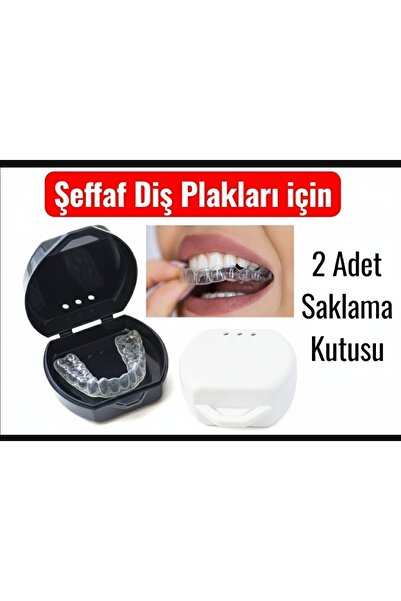 Vulli Diş Plakları için saklama kabı (2 adet)
