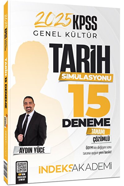 İndeks Akademi SÜPER FİYAT - 2025 KPSS Tarih Simülasyonu 15 Deneme Çözümlü - ...