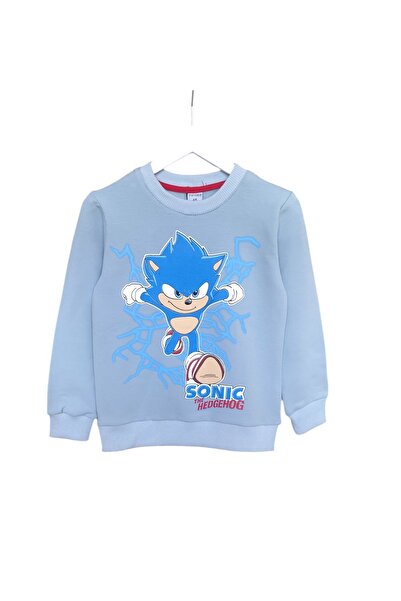 LİTTLE TORTOİSE سترة رياضية مطبوعة بتصميم سونيك للأولاد