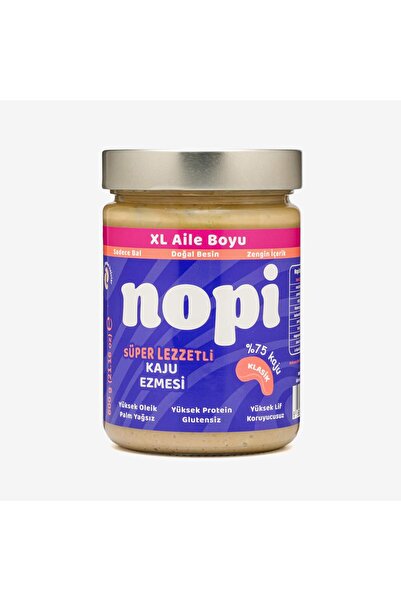 Nopi Foods Nopi XL Kaju Ezmesi 600G