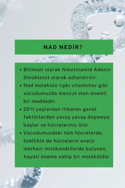 DermoNad Akne Karşıtı Nemlendirici Krem 50 ml ( Azelaic asit , Zinc Pca ,NAD+ )