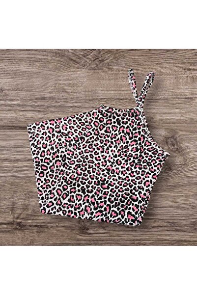 ESTA STORE viskon penye farklı desenli ip askılı atlet