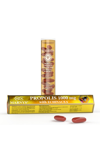 Marnys Propolis with Echinacea 1000 mg - 30 Capsules