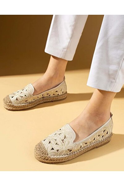 KOCAMANLAR Espadrile cu model floral Feles Pantofi de balet pentru femei TEN